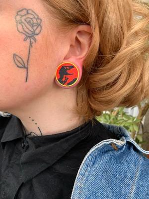 Ear Gauge - Jurassic Park - 6mm-26mm+