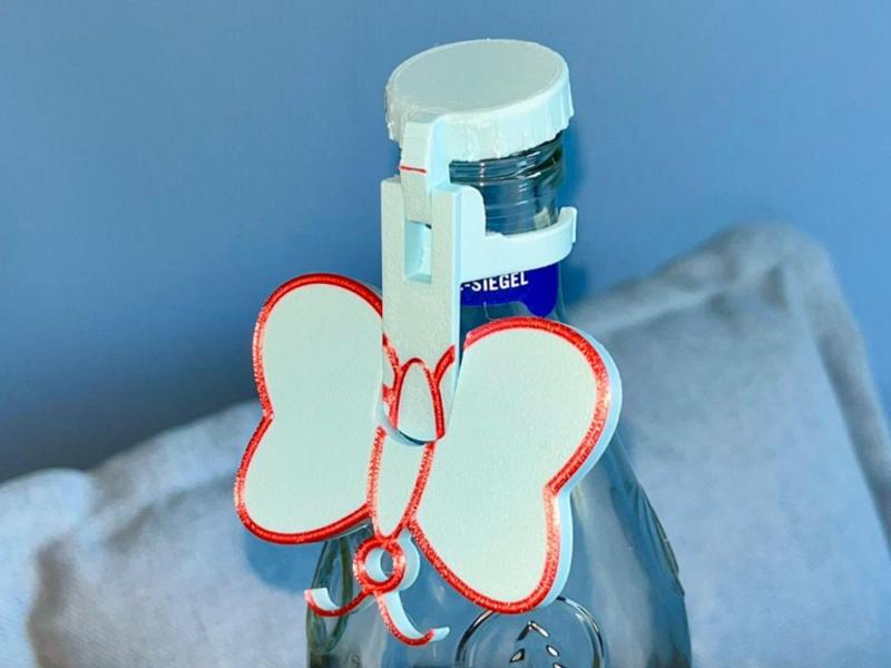 Bottle Cap with Butterfly (Remix)