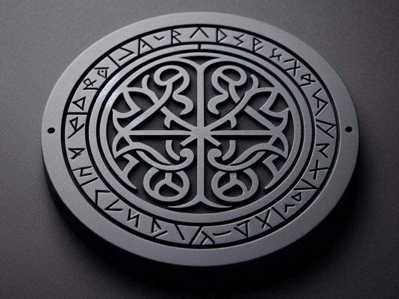 Drinks & Coffee Cup Coaster "Runestone"
