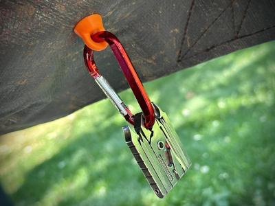 Anywhere Magnet Loop for a Tent