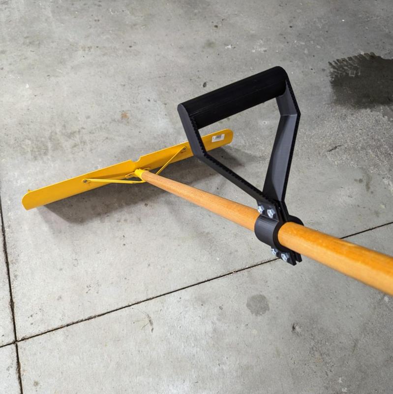 Ergonomic shovel and tool handle - 30mm
