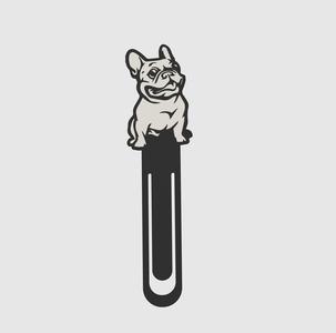BookMark Dog French BullDog 
