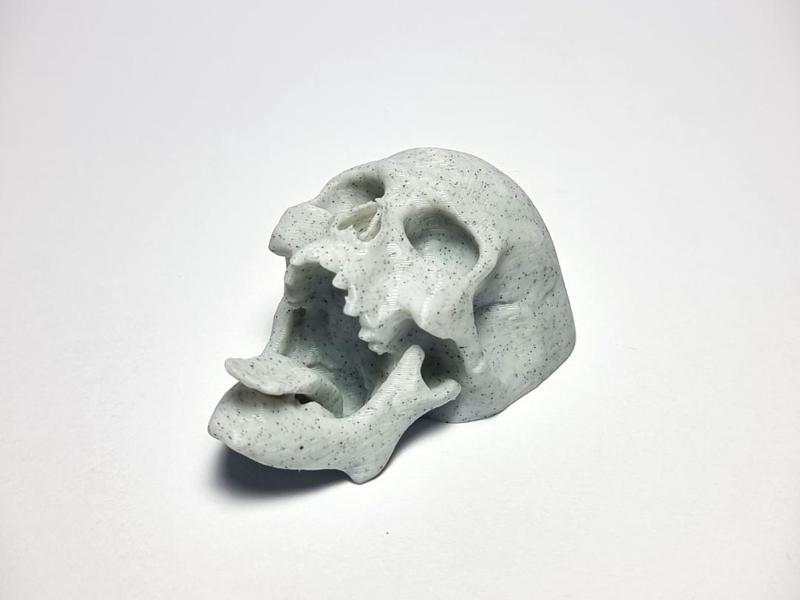Bambu Lab P1 X1 Mouth Open Skull Handle