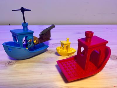 Benchy Minifig Toy