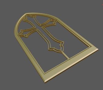 Church Window Frame for paintings 2