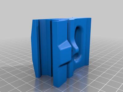 Print In Place Picatinny Rail Scope Riser (25mm/40mm)