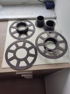 Double spool for filament