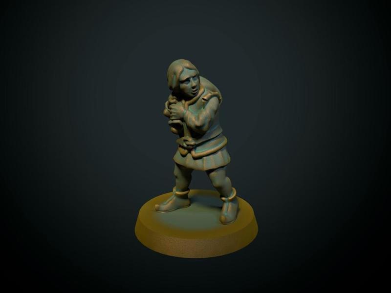 Thief 28mm (No supports needed)