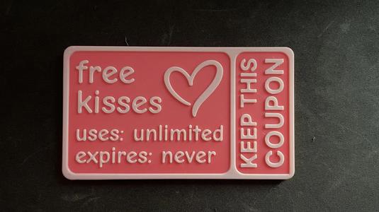 Free Kisses Coupon