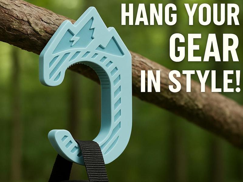 Backpack Hook for Hikers – Nature Tested Utility