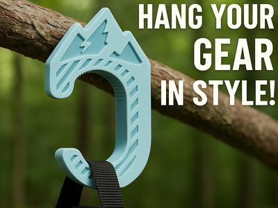Backpack Hook for Hikers – Nature Tested Utility