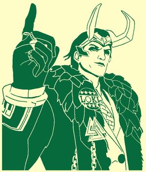 Loki stencil 3
