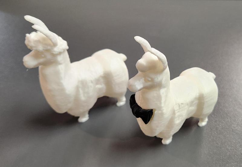 Lama Wedding Cake Toppers