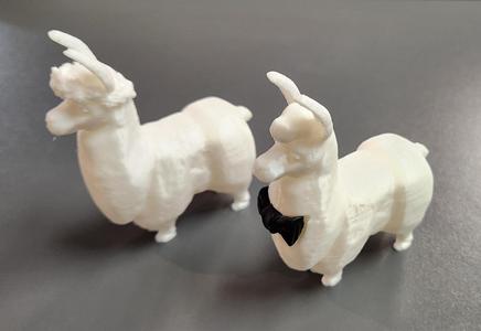 Lama Wedding Cake Toppers