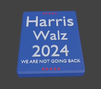 Kamala Harris 2024 Campaign sign