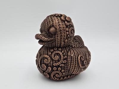Knitted Rubber Duck V3 Ornamental