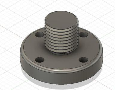 Wood Lathe - Chuck Flange 80mm