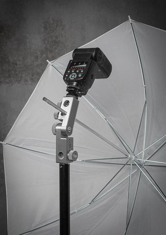 Camera speedlight umbrella flash holder mount Mk. ll