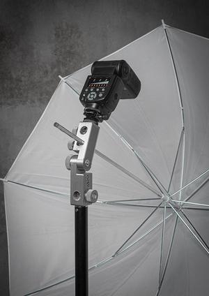 Camera speedlight umbrella flash holder mount Mk. ll
