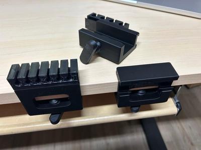Modular Desk Cable Clamp with Replaceable TPU Insert