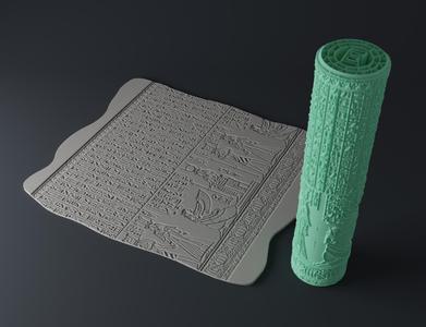 DnD Terrain Roller - Egyptian Symbols