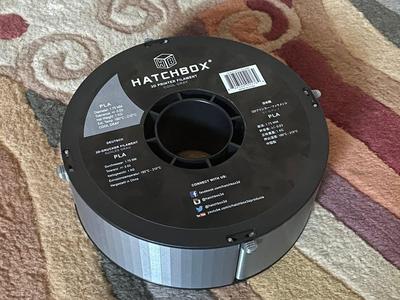 Filament spool storage cubbies