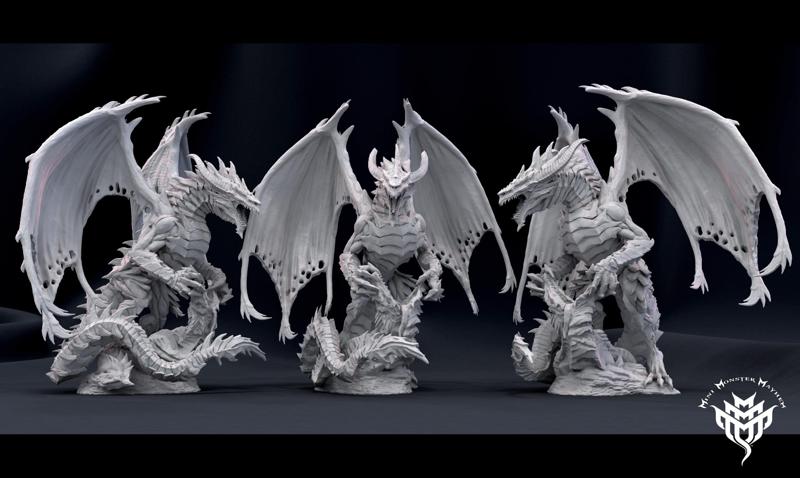 Vile Steel Dragon (Gargantuan size)