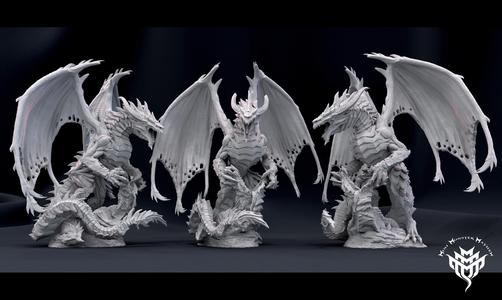 Vile Steel Dragon (Gargantuan size)