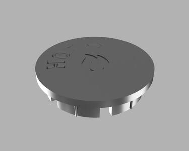 Hot/Cold Index Buttons for Glacier Bay faucet handles
