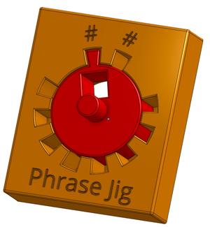 Digital Wallet Seed Phrase Stamp Jig