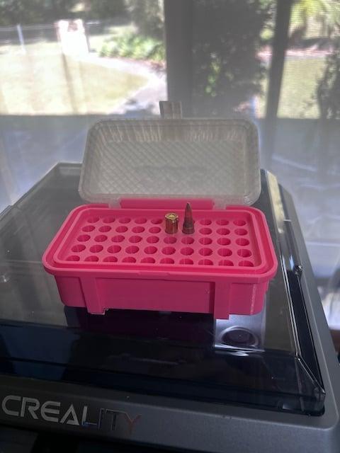 .223 hinged ammo box 50 round