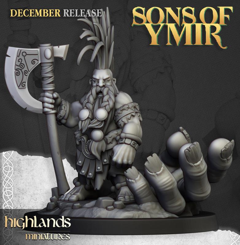 Dwarf Giantseeker - Highlands Miniatures