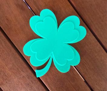 2D Clover - Four Leaf