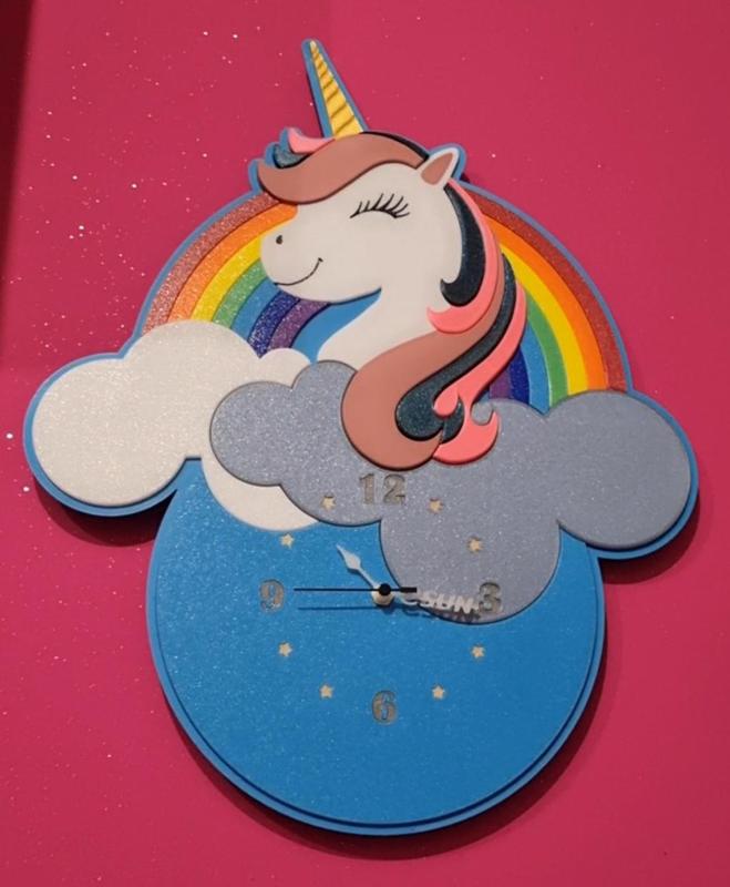 OROLOGIO UNICORNO COMPLETO.3mf