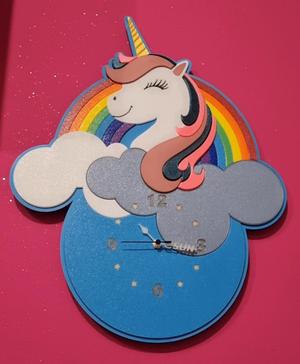 OROLOGIO UNICORNO COMPLETO.3mf