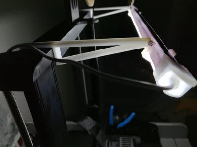Light bar holder for Ender3 v3 SE