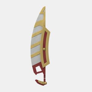 Bionicle Toa Lhikan Fire Great Sword (Movie version) (UPDATED)