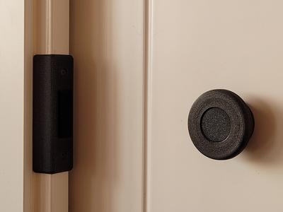 Sliding door frame protecting thingy