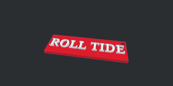 Roll Tide Keychain