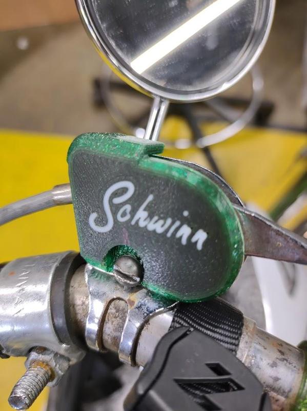 Vintage Schwinn 3-speed shifter cover