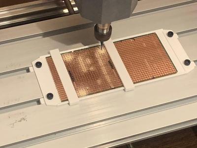 PCB board hold down for Genmitsu 3018 CNC