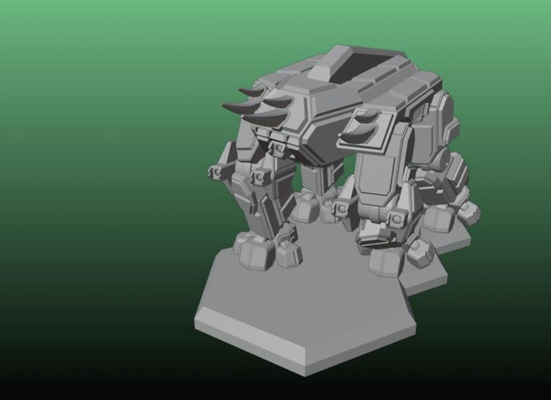 Rhino Battlemech