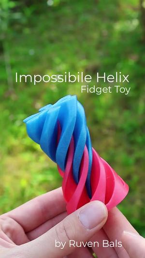 Impossibile Helix Passthrough Fidget Toy