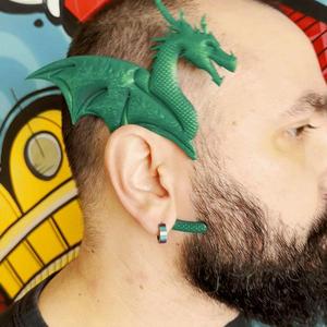 Dragon ear cuff - Earring