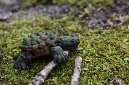 Articulated Alligator Snapping Turtle - Support Free
