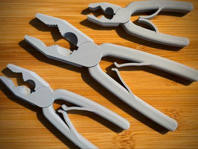 Pliers | Print-in-Place | Three sizes