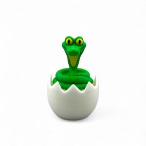 Snake Hatchling Fidget Clicker Keychain – Set of 4