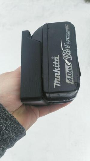 Makita 18v battery wall mount