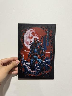 Samurai Spider-Man - HueForge Print