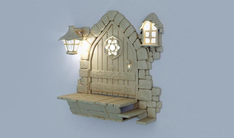 MEDIEVAL DOOR - LIGHT